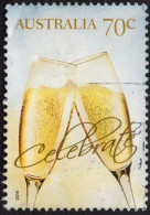 AUSTRALIA 2014 QEII 70c Multicoloured, Special Occasion-Champaine Glasses Used - Gebraucht