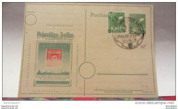 SBZ: Schmuck-GA-Postkarte 10 Pf Bez. Handst. 10 Pf Bezirk 14 SoSt. "Dresden Phil.Treffen" Vom 26.6.48 Knr: 169 -14 - Covers & Documents