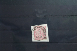 Norddeutscher Bund 16 Gestempelt Mit Vollstempel Bahnhofsstempel #UV974 - Used