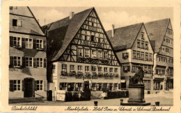 Dinkelsbühl - Marktplatz - Hotel Rose - Dinkelsbühl