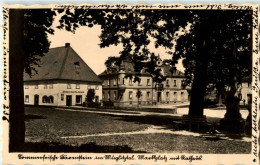 Bärenstein Im Müglitztal - Marktplatz Mit Rathaus - Baerenstein