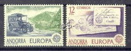 Andorra - 1979, Europa E=125-26 S=111-12 (**) - Nuevos