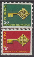 Germany 1968. Europa M=559-60 Y=423-24  (**) - 1968