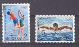 Andorra - 1972 JJ OO Munich E=77-78 S=77-88 (**) - Verano 1972: Munich