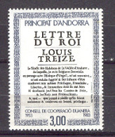 Andorra -Franc 1983 Coop Aduanera. Y=315 E=336 (**) - Unused Stamps