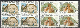 Andorra - 1978, Europa E=117-18 S=103-04 (**) Bl - Nuevos