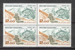 Andorra -Franc 1985 Turismo Y=338 E=359 Bloque - Unused Stamps