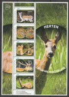 Nederland NVPH 3642 Vel Persoonlijke Zegels Op Safari Herten 2024 MNH Postfris Deer Cerf Reh - Sellos Privados