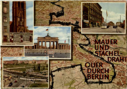 Berlin - Mauer Und Stacheldraht - Muro Di Berlino