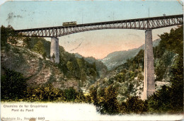 Chemins De Fer Gruyeriens - Pont Du Fenil - Gruyères