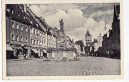 39046801 - Straubing Mit Ludwigsplatz Gelaufen Von 1935. Gute Erhaltung. - Straubing