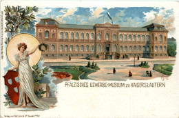 Pfälzisches Gewerbe Museum Zu Kaiserslautern - Litho - Kaiserslautern