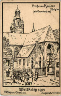 Kirche In Roulers - Weltkrieg 1914 - Roeselare