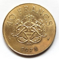 Monaco - 10 Francs 1978 - 1960-2001 Francos Nuevos