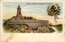 Kyffhäuser Kaiser Wilhelm Denkmal - Litho - Kyffhaeuser