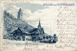 Gruss Vom Kyffhäuser - Litho - Kyffhaeuser