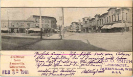 Greetings From Janesville 1901 - Sonstige & Ohne Zuordnung