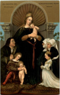 Die Madonna Des Bürgermeisters Meyer - Künstler Hans Holbein Dresden - Heilige Stätte