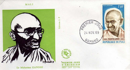 Mali A 083 Fdc Mahatma Gandhi - Mahatma Gandhi