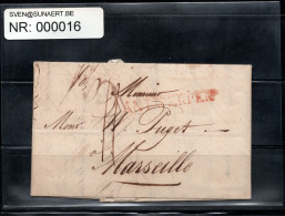 Voorloper: Stempel Antwerpen 21 Dec 1816 - 1815-1830 (Hollandse Tijd)