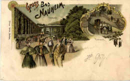 Gruss Aus Bad Nauheim - Litho - Bad Nauheim