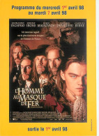 Cinema - Affiche De Film - L'Homme Au Masque De Fer - Leonardo Dicaprio - Gérard Depardieu - John Malkovich - Carte Neuv - Affiches Sur Carte