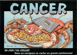 Astrologie - Astrorire - Cancer - Illustration Jean Solé - CPM - Carte Neuve - Voir Scans Recto-Verso - Astrology