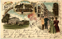 Gruss Aus Bad Nauheim - Litho - Bad Nauheim