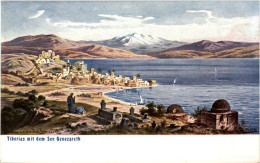 Tiberias Mit Dem See Genezareth - Palästina