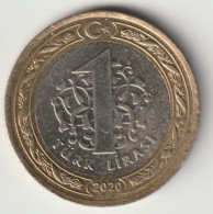 TURKEY 2020: 1 Lira, KM 1244 - Turchia