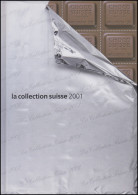 PTT-Jahrbuch Schweiz 2001, Alle Marken Mit Ersttagsstempel - Collections