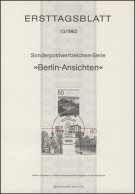 ETB 13/1982 Berlin-Ansichten, Villa Borsig, V. D. Heydt - 1st Day – FDC (sheets)