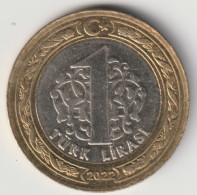 TURKEY 2022: 1 Lira, KM 1244 - Turquia