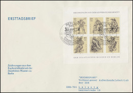 2347-2352 Kupferstichkabinett 1978 - Kleinbogen Auf Schmuck-FDC ESSt Berlin - Brieven En Documenten