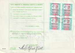 BOLLETTINO POSTALE - REPUBBLICA (COME DA SCANSIONE) ALB. - Postal Parcels