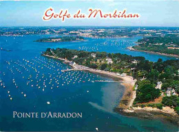 56 - Arradon - La Pointe D'Arradon - Superbe Belvédère Ombragé Sur Le Golfe Du Morbihan - Vue Aérienne - CPM - Voir Scan - Arradon