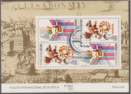 PORTUGAL  Block 52, Gestempelt, Internationale Briefmarkenausstellung EUROPEX ’86 1986 - Blocchi & Foglietti