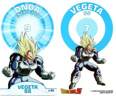 CARTA DRAGONBALL Z - VEGETA ONDA ENERGETICA N.59 1989 - Dragonball Z