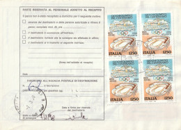 BOLLETTINO POSTALE - REPUBBLICA (COME DA SCANSIONE) ALB. - Postal Parcels