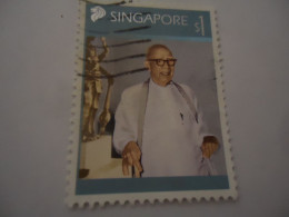 SINGAPORE  USED  STAMPS   PEOPLES - Singapore (1959-...)