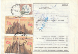 BOLLETTINO POSTALE - REPUBBLICA (COME DA SCANSIONE) ALB. - Postal Parcels