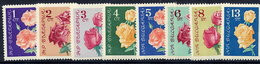 BULGARIA 1962 Roses MNH / **.  Michel 1300-07 - Nuevos