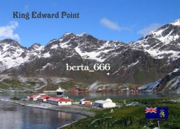 Antarctica South Georgia King Edward Point New Postcard - Andere & Zonder Classificatie