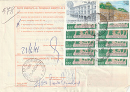 BOLLETTINO POSTALE - REPUBBLICA (COME DA SCANSIONE) ALB. - Paketmarken