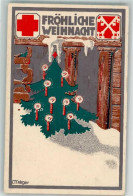 13531601 - Sign. C. Metzger  Weihnachtskarte  Oberpfalz Und Regensburg - Croix-Rouge