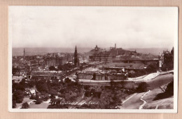 21117 / EDINBURGH Midlothian From CASTLE .1935 Stamp Silver Jubilé 1910.1935 REAL PHOTO 14 ECOSSE SCOTLAND - Midlothian/ Edinburgh