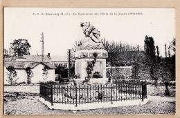 21292 / Basses Pyrenées PONTACQ Monument Aux Morts Guerre 1914-18 Cpaww1 écrite 23.05.1940 - C.C N°36 - Pontacq