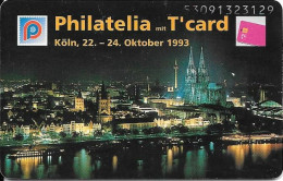 Germany: K 1000 09.93 Philatelia Mit T'card Köln1993. Mint - K-Reeksen : Reeks Klanten