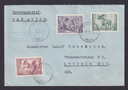 Flugpost Brief Air Mail Finnland Tiere Wildtiere Bären Elch Eichhörnchen 418-420 - Aland