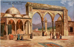 Jerusalem - Auf Der Plattform Des Felsendomes - Palästina